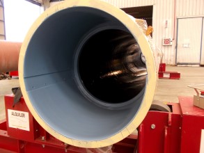 用贝尔佐纳 (Belzona) 1111(超级金属)完成对舰船艉轴管的修复并用贝尔佐纳 (Belzona) 5811(浸泡等级)涂覆 用贝尔佐纳 (Belzona) 1111(超级金属)完成对舰船艉轴管的修复并用贝尔佐纳 (Belzona) 5811(浸泡等级)涂覆