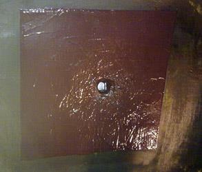 用贝尔佐纳 (Belzona) 4311(乳浆 CR1)保护的短管区 用贝尔佐纳 (Belzona) 4311(乳浆 CR1)保护的短管区